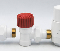 Комплект подкл. радиатора угловой 1/2"х1/2" Vario ROYAL белый 