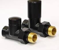 Комплект прямой Swing 1/2"х1/2" Черный структурный