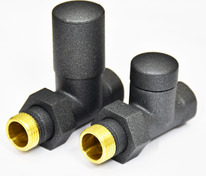 Комплект прямой Swing 1/2"х1/2" Графит структурный