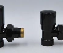 Комплект угловой Swing 1/2"х1/2" Черный матовый