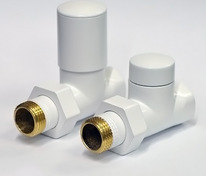 Комплект прямой Swing 1/2"х1/2" Белый матовый